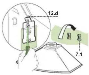 FALCON LEIHDC120SCEU - Montaje del cuerpo de la campana - 1