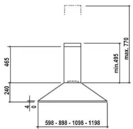 FALCON RMHDC110WC - Encombrement - 1