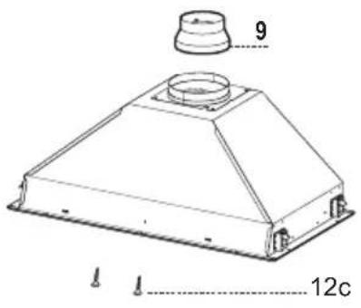 FALCON Integratedhood - Onderdelen - 1