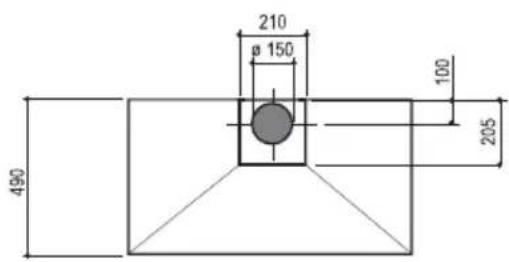 FALCON FALHDC90BB - Buitenafmetingen - 3