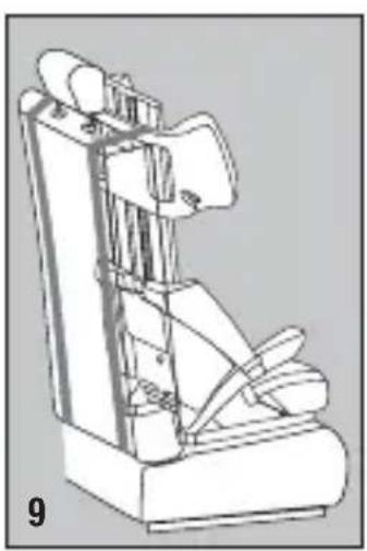 CONCORD Lift evo - ATTENTION! LES SANGLES DE FIXATION NE PEUVENT PAS ETRE UTILISÉES POUR ATTACHER L'ENFANT! - 2