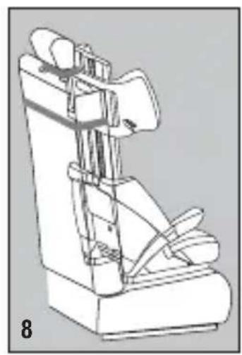 CONCORD Lift evo - NOTE! THE FASTENING BELTS CANNOT BE USED FOR HARNESSING THE CHILD! - 1