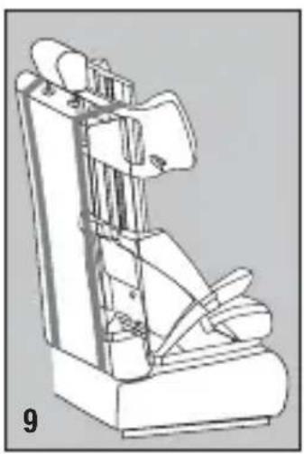 CONCORD Lift evo - NOTE! THE FASTENING BELTS CANNOT BE USED FOR HARNESSING THE CHILD! - 2