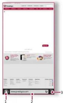 PRESTIGIO MultiPhone 8500 Duo - Browse a web page - 4