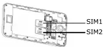 PRESTIGIO MultiPhone 5307 DUO - Installer les cartes SIM et la Carte Micro SD - 2