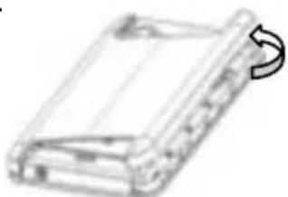 PRESTIGIO MultiPhone 4300 Duo - Démonter le cache arrière et la batterie - 1
