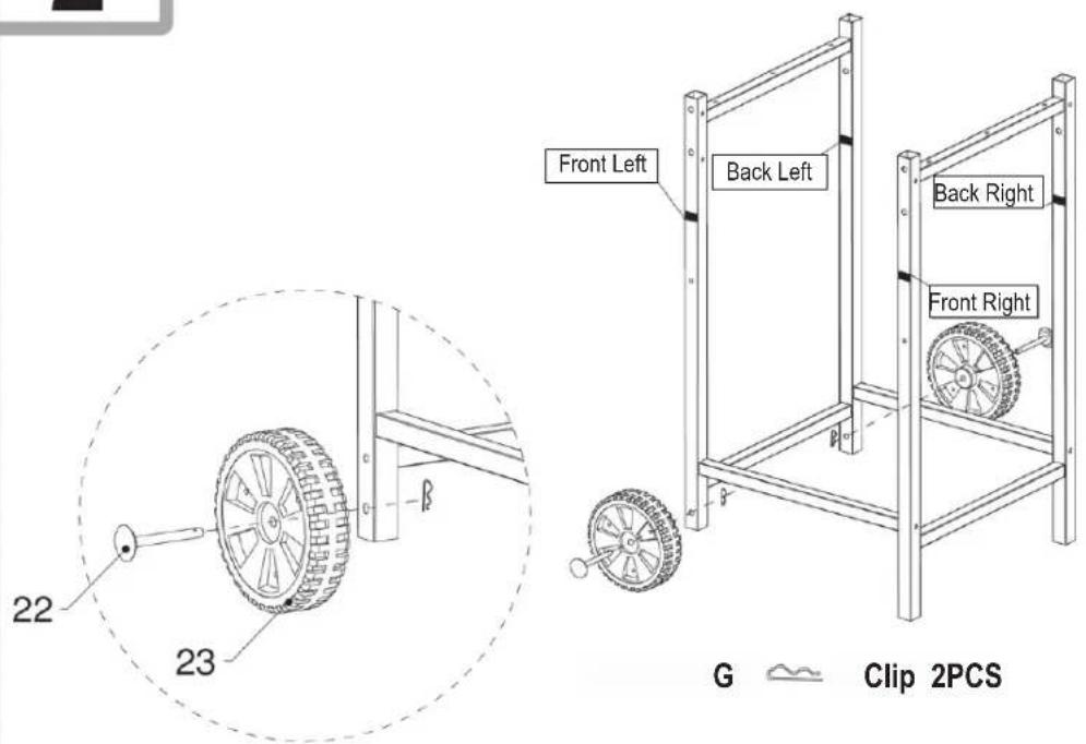 CLATRONIC GG 3590 - Assembling the Grill - 2