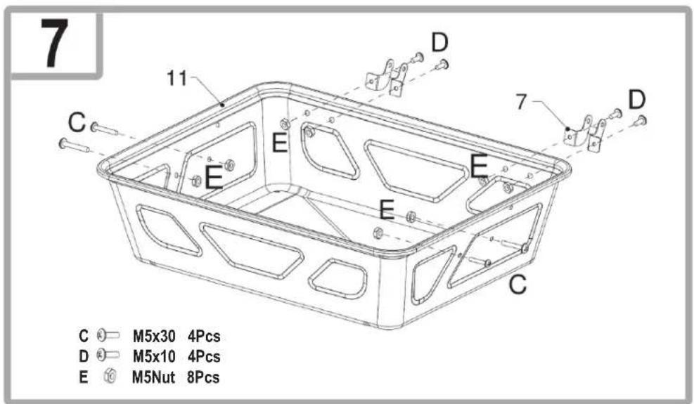 CLATRONIC GG 3590 - Assembling the Grill - 6