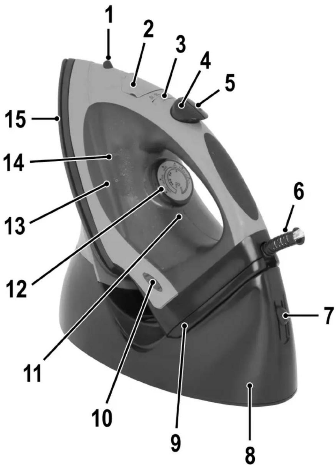 CLATRONIC DBC 3388 - Übersicht der Bedienelemente - 1