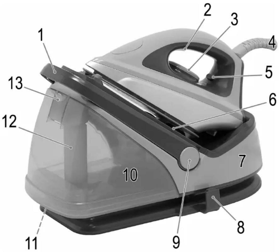 CLATRONIC DBS 3634 - Übersicht der Bedienelemente - 1