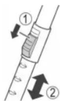 CLATRONIC BS 1295 - Telescopische zuigbuis - 1