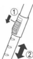 CLATRONIC BS 1295 - Tubo de aspiración telescopico - 1