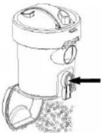 CLATRONIC BS 1294 - Svuotamento del collettore della polvere - 2