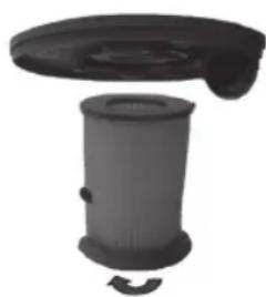 CLATRONIC BS 1273 - Vyprázdnění nádoby na prach - 2