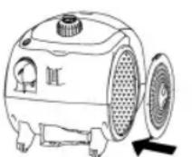 CLATRONIC BS 1267 - Filtr wylotowy - 1