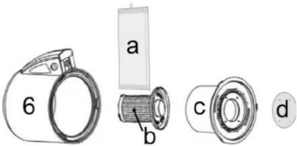 CLATRONIC BS 1259 - Removing the Dust Container and Filter - 2