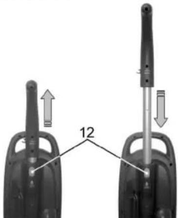 CLATRONIC BS 1255 - Handgreep/telescoopbuis - 1