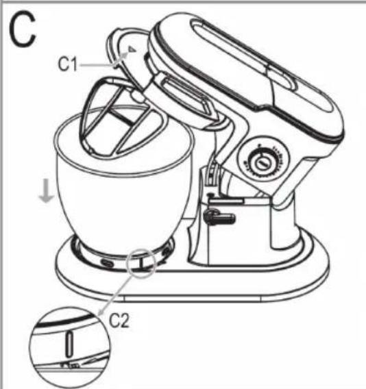 CLATRONIC KM 3588 - Abbildungen A - D - 3