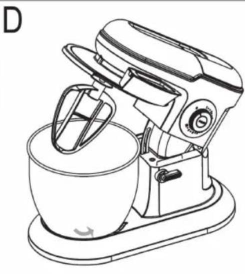 CLATRONIC KM 3588 - Abbildungen A - D - 4