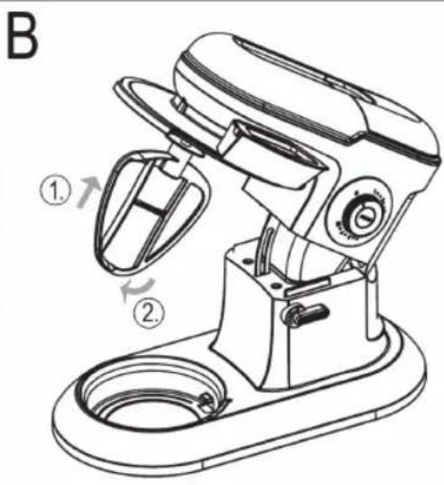 CLATRONIC KM 3588 - Abbildungen A - D - 2
