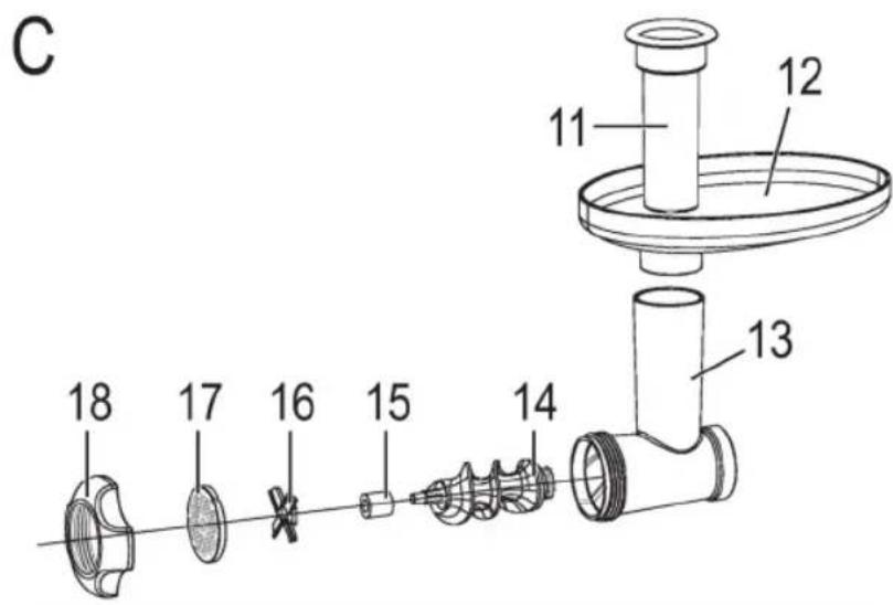 CLATRONIC KM 3421 - Abbildungen C - F - 1