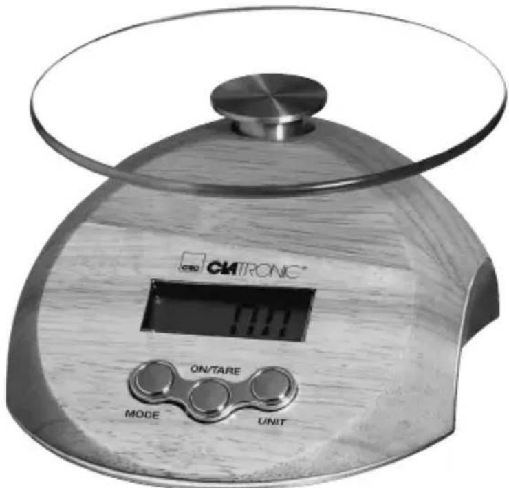 CLATRONIC KW 3051 - Digital-Kuchenwaage - 1