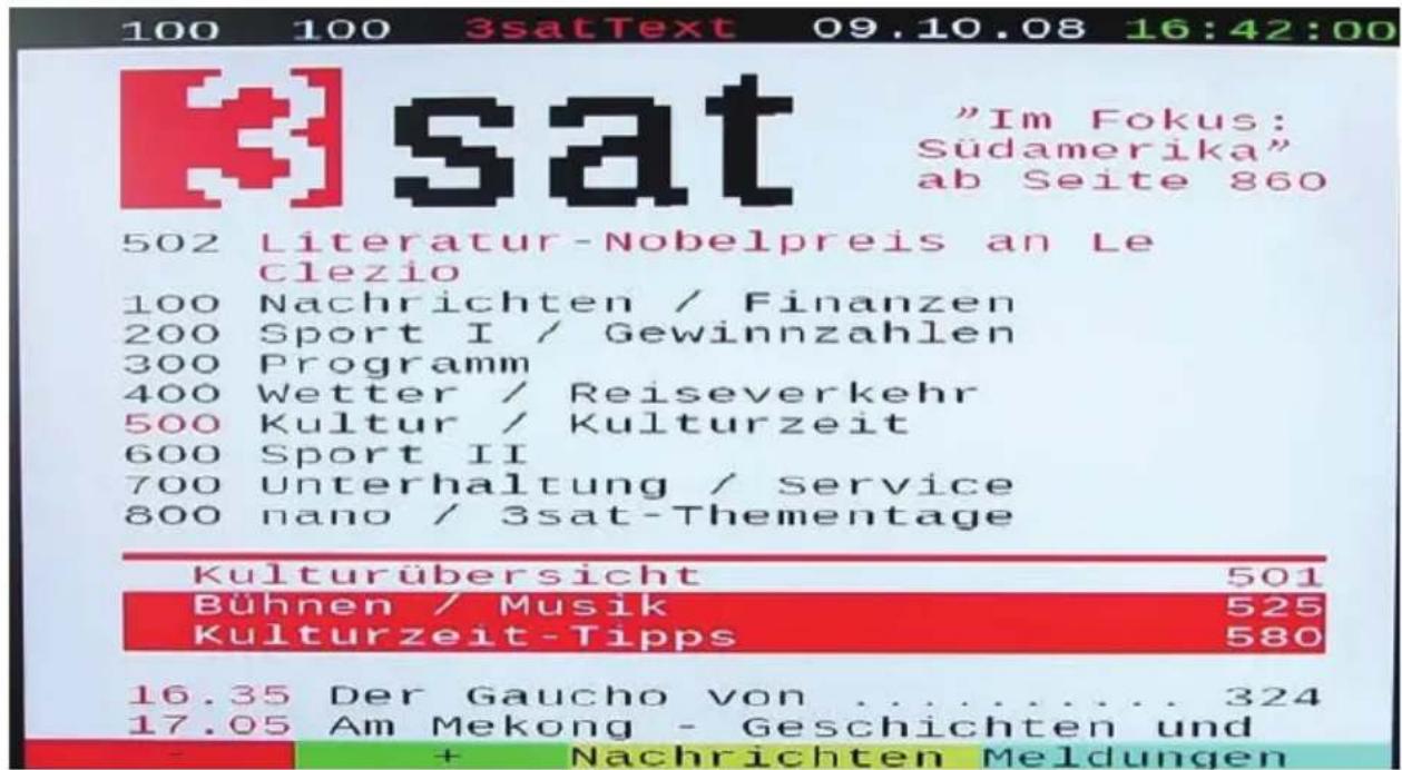 XORO HTC 2233HD - Tele-/ Videotext - 2