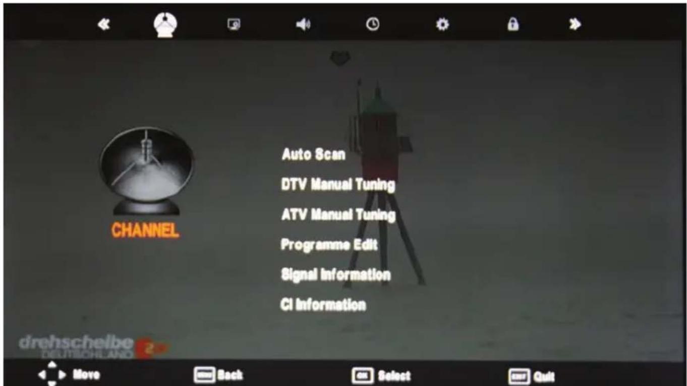 XORO HTC 2233HD - Channel setting - 1