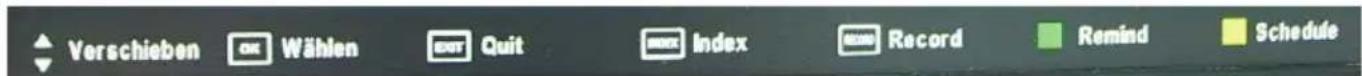 XORO HTC 2233HD - Guide électronique des programmes (EPG) - 1