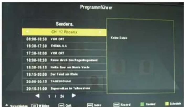 XORO HTC 2233HD - Empfang - 1