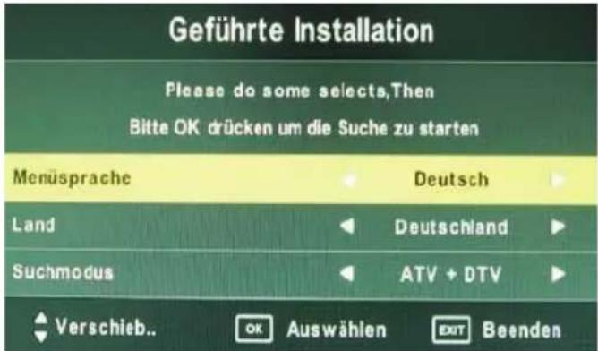 XORO HTC 2233HD - Première installation - 1