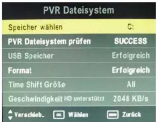 XORO HTC 2233HD - Geschwindigkeit - 1