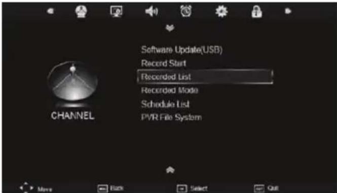 XORO HTC 2233HD - Preparation of USB Storage for Recording - 1