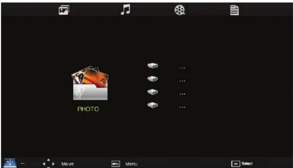 XORO HTC 2233HD - Connector un support USB - 2