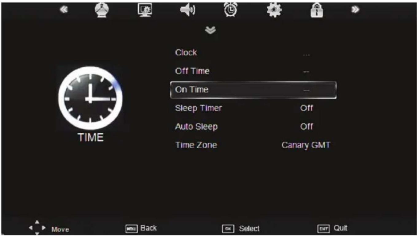 XORO HTC 2232D - Zeiteinstellungen - 1