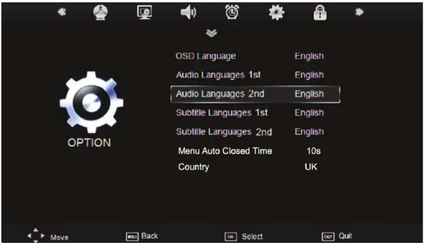 XORO HTC 2232D - Optionen - 1
