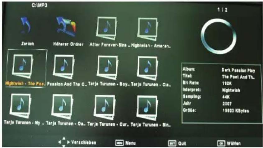 XORO HTC 2232D - Musik abspielen - 1