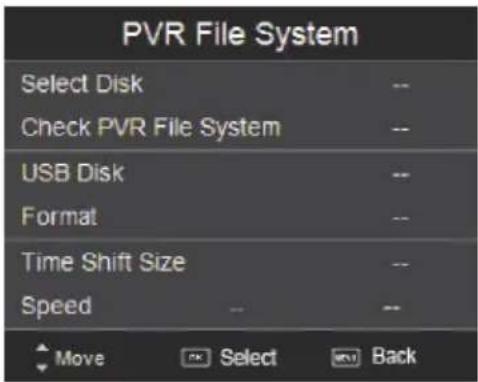 XORO HTC 2232D - Préparation du support de stockage USB - 2