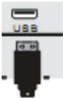 XORO HTC 2232D - Port USB - 1