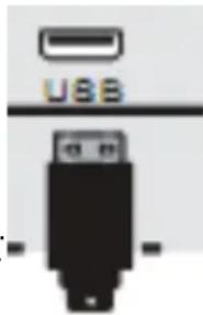 XORO HTC 2232D - Connecting the USB device - 1