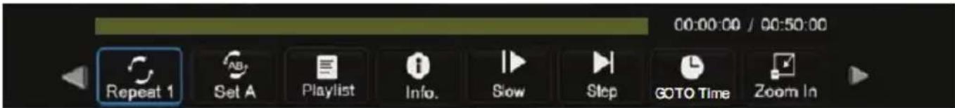 XORO HTC 2232D - Navigation bar - 1