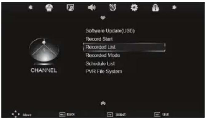 XORO HTC 2232D - Preparation of USB Storage for Recording - 1