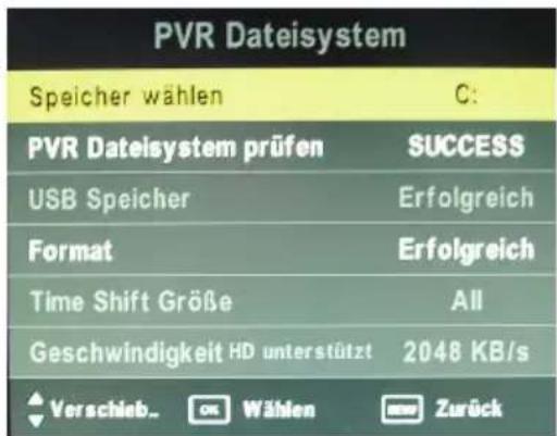 XORO HTC 2232D - Geschwindigkeit (Speed) - 1