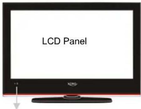 XORO HTC 2232D - Front Side - 1