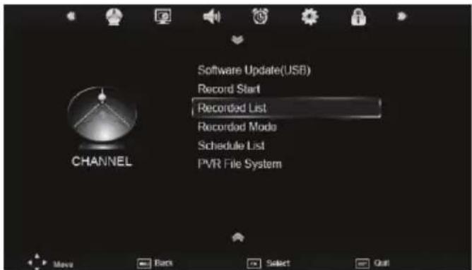 XORO HTC 2232D - Préparation du support de stockage USB - 1