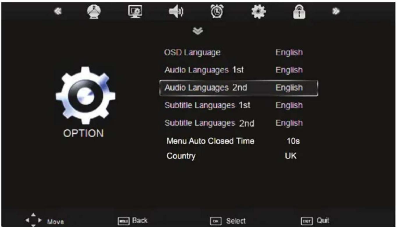 XORO HTC 2232D - Options - 1