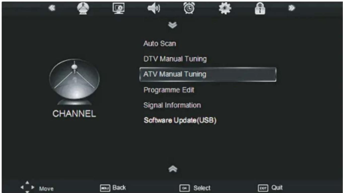 XORO HTC 2232D - Channel setting - 1