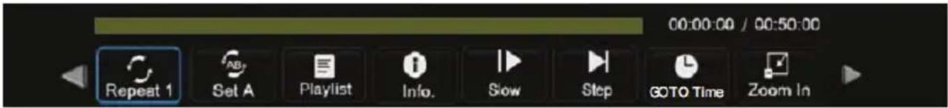 XORO HTC 2232D - Barre de navigation - 1