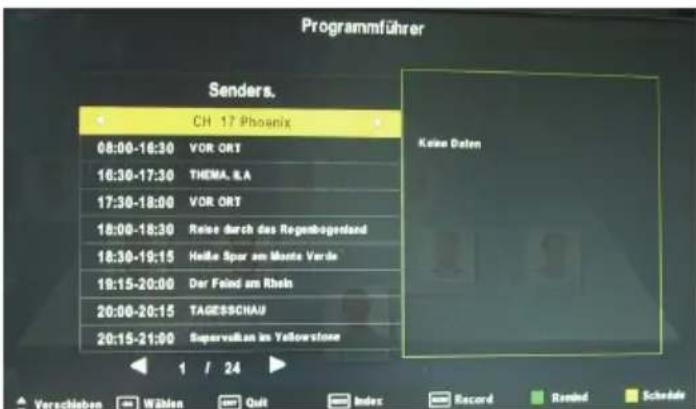 XORO HTC 2232D - Chaîne TV - 1