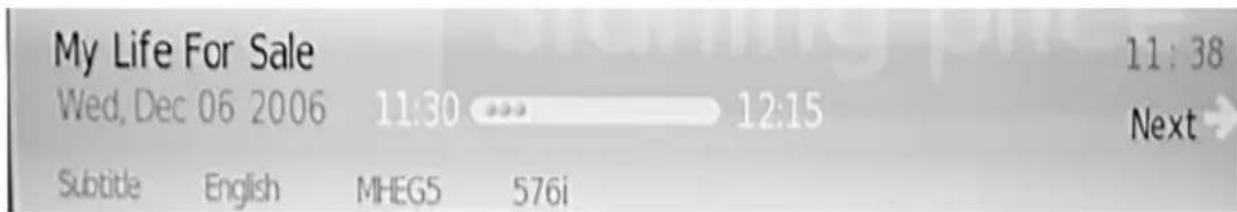 XORO HTC 2228D - Kurzinformationsanzeige - 1
